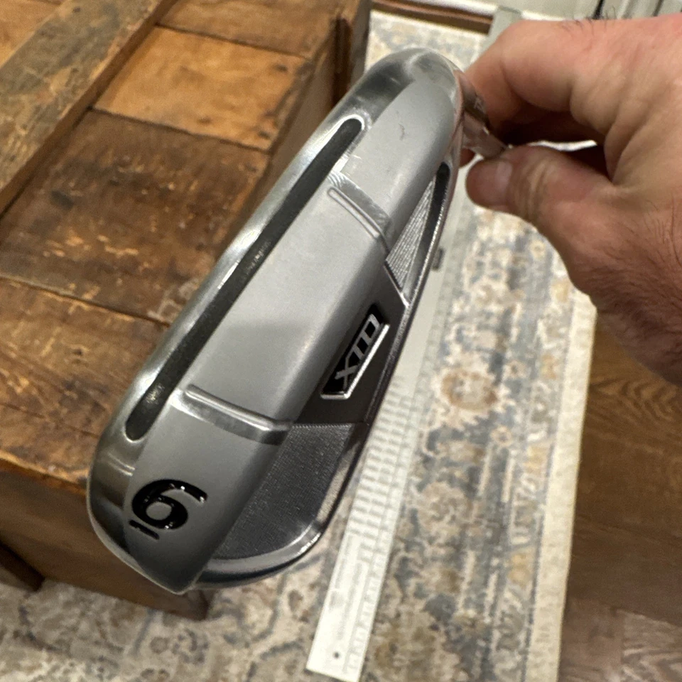 New Adams XTD Forged 6 Iron KBS Tour C-Taper 120 Stiff RH 39” Demo 2° UP/ +1” - Image 3 of 4