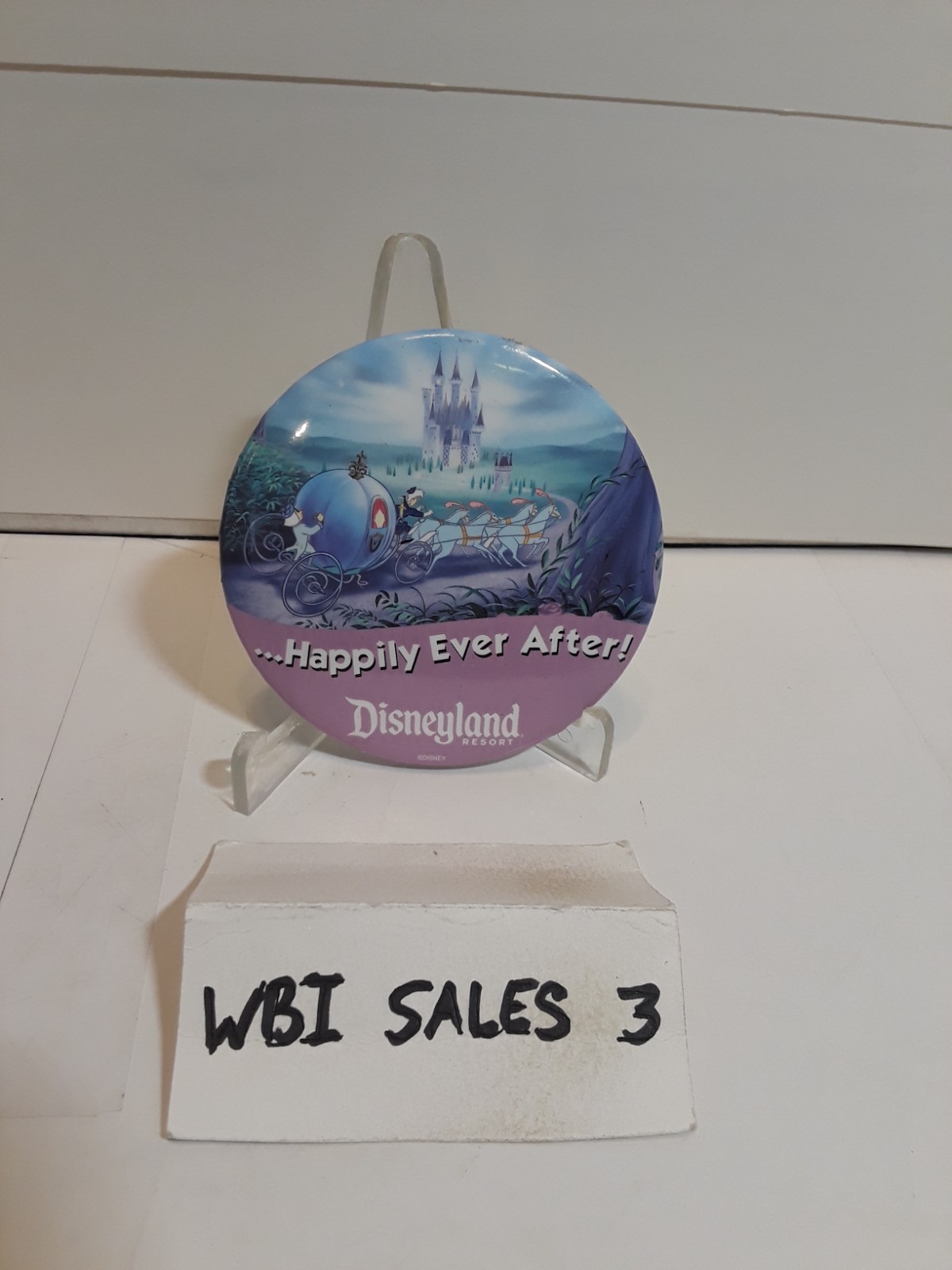 Disney Happily Ever After  Magic Kingdom Pinback Button 3 inch