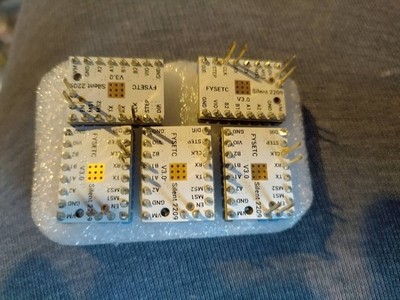 5x BIGTREETECH Schrittmotortreiber 3D Drucker 2-Phasen - TMC2209 V3.0 FYSTEC