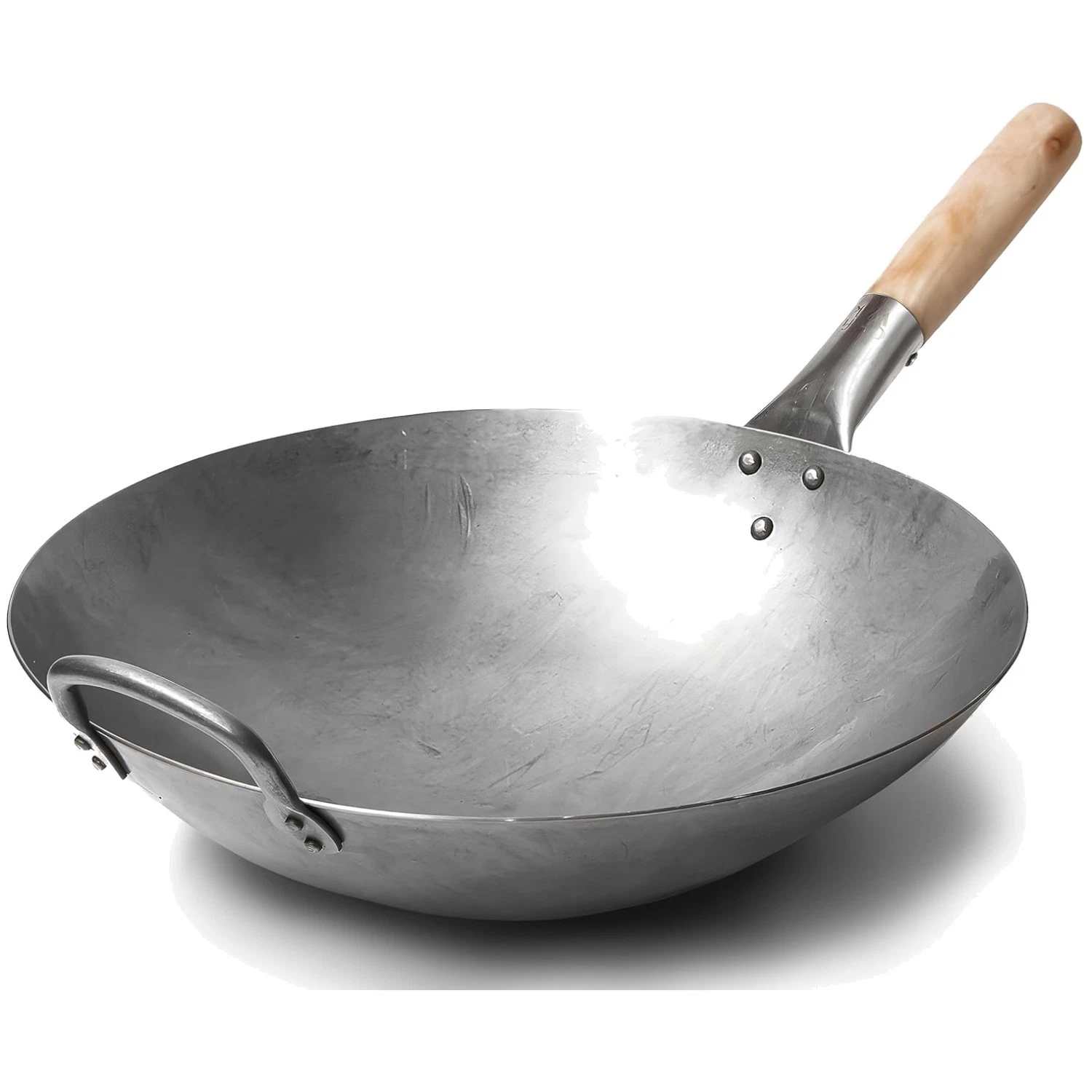 Professional Carbon Steel Wok for BBQ, Grills, and Open Fire
Opens in a new window or tab