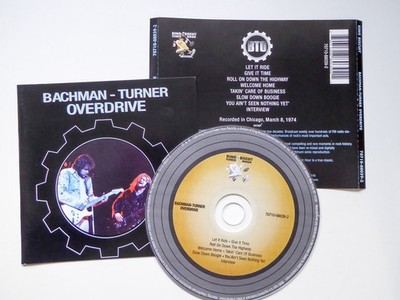 BACHMANN-TURNER OVERDRIVE king biscuit flower hour presents VG+/VG (CD Album)