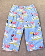 Nick Nora L Blue Flamingo Sleepwear Lounge Pajama Pants Sleepwear Comfort