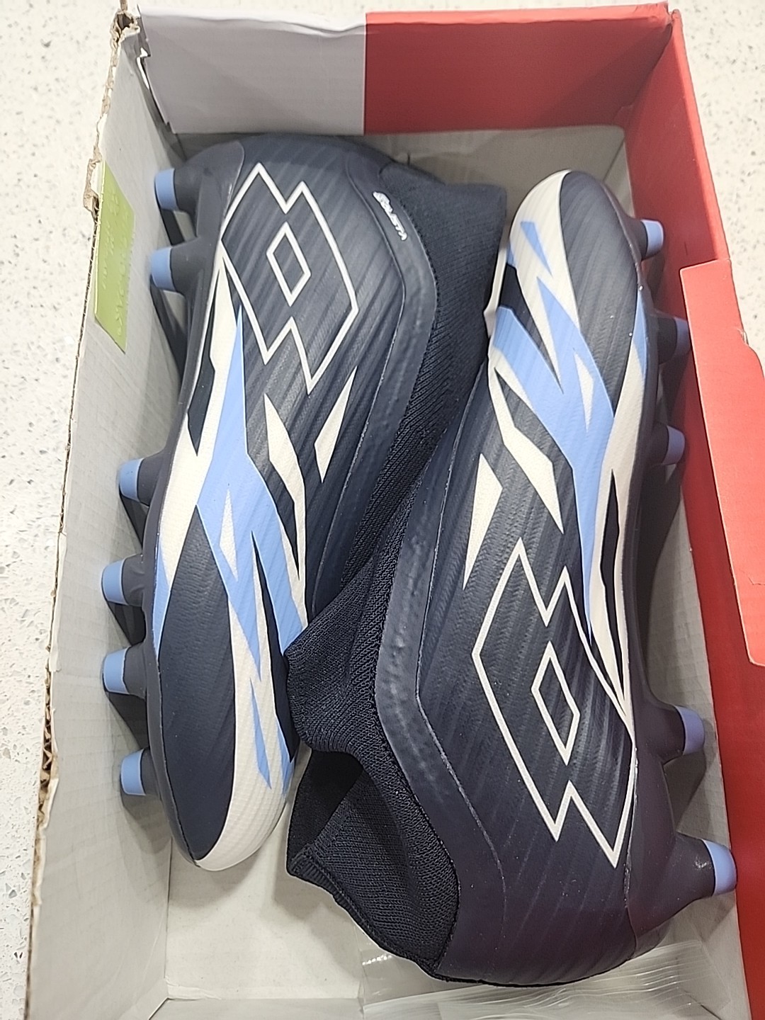 Lotto Uomo Solista VI 300 Gravity FG Tacchetto Calcio Taglia 6 5 Blu