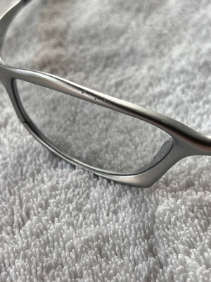 OAKLEY HATCHET SUNGLASSES Mercury w/ Titanium Clear O-LUMINUM