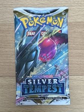 2022 Pokémon Sword & Shield TCG Silver Tempest 1 Booster Pack (10 Cards Inside)