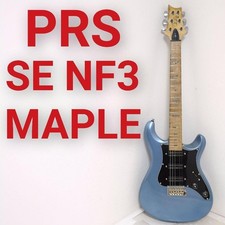 PRS SE NF3 MAPLE E-Gitarre Ice Blue Metallic getestet mit neuen Taschenspuren