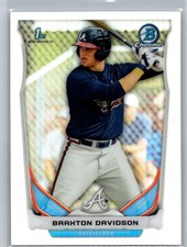 2014 Bowman Draft #CDP28 Braxton Davidson Chrome Refractors