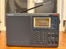 Sangean ATS 818 Desktop PLL Synthesized Receiver Radio FM/LW/MW/SW Black
