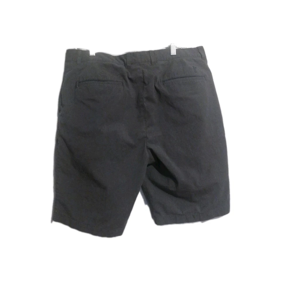 Ashworth Men's Golf Shorts Size 36x9 Gray Pin Stripe Cotton Chino - Image 3 of 4