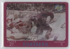 1997-98 Upper Deck Diamond Vision Peter Forsberg #14 HOF n1u