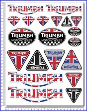 TRIUMPH Tiger Bonneville Daytona Sticker S241