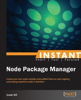 Juzer Ali | Instant NPM | Taschenbuch | Englisch (2013) | Packt Publishing