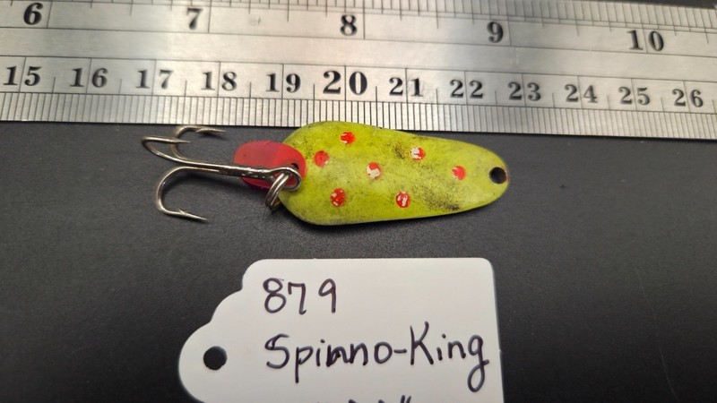879     Vintage Spinno-King 00 Fishing Lure Spoon