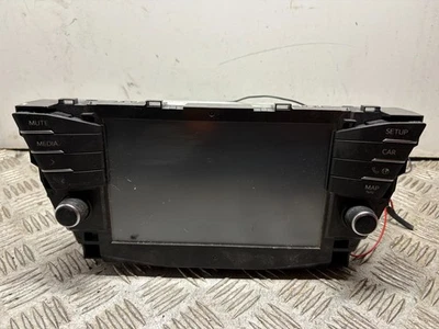 2017 TOYOTA AVENSIS MULTIMEDIA PLAYER HEAD UNIT 86140-05250 - Photo 1/4