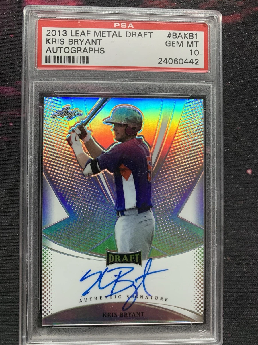 Kris Bryant 10 Graded Baseball Sports Trading Cards & Accessories