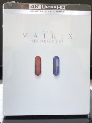 MATRIX  RESURRECTIONS STEELBOOK B 4K UHD + BLU-RAY DISC NEU OVP !!!