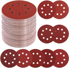 70 PCS 5 Inch Sanding Discs, 40 80 120 180 240 320 400 600 800 Grit Hook and Loo
