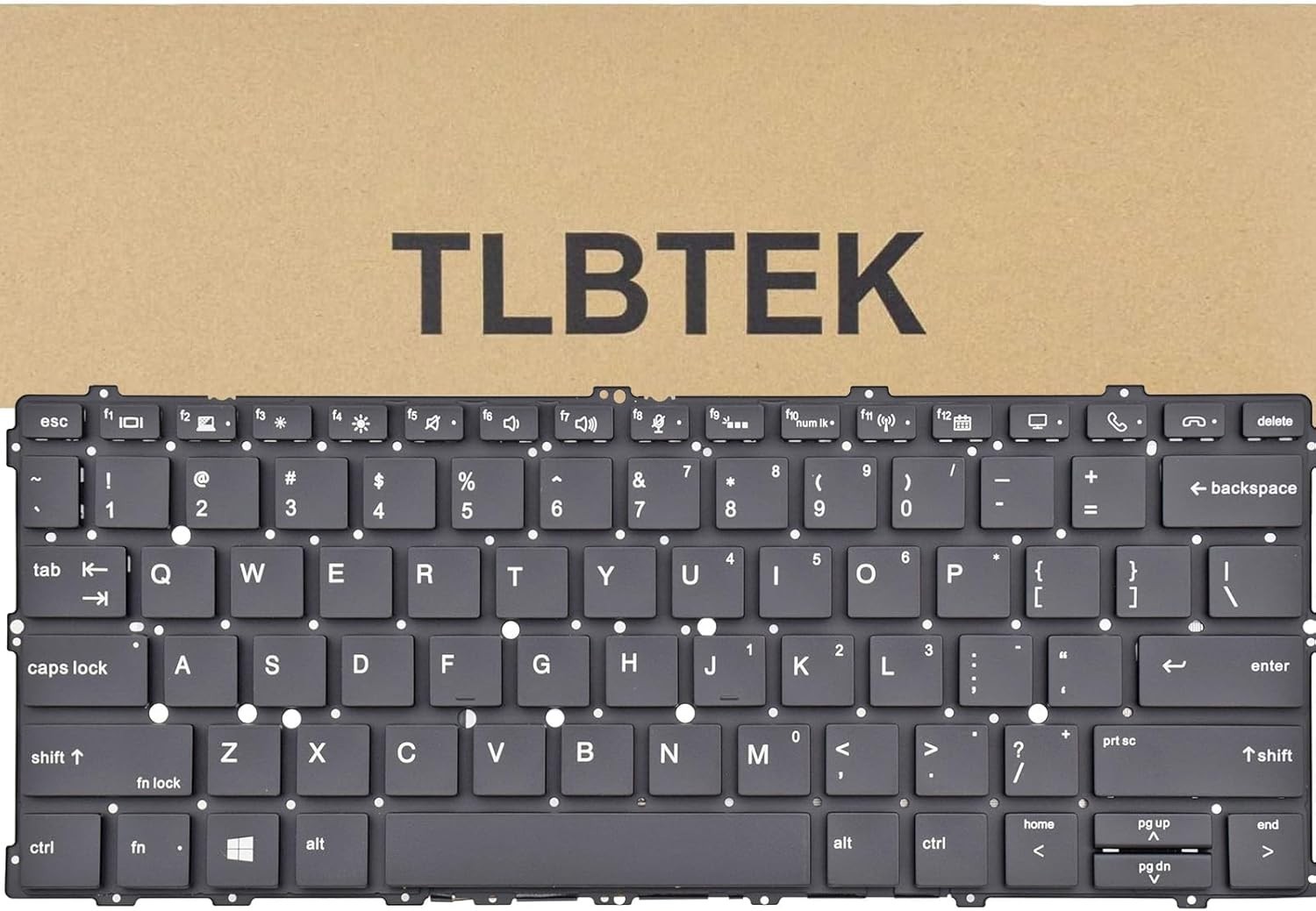 Backlight Keyboard Replacement Compatible with Dell XPS 15 9500 P91F 9510 9520,X