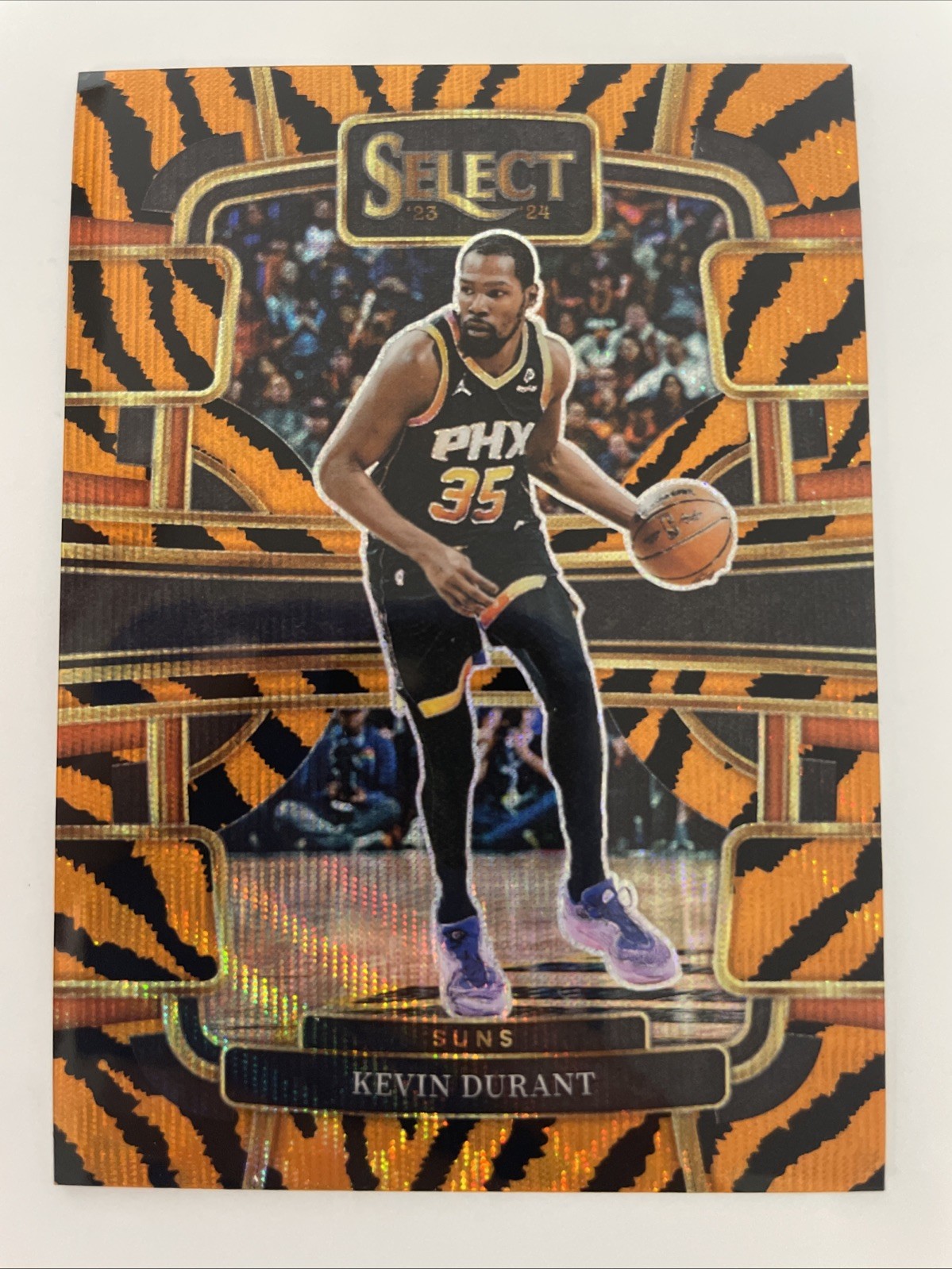 2023-24 Panini Select Kevin Durant #2 Concourse Tiger Prizm SSP Suns - TCCCX