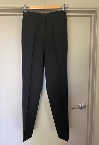 Jil Sander, Jil Sander Vintage 90's Black Super Fine Wool Trousers Size 34 US 6 IMMACULATE