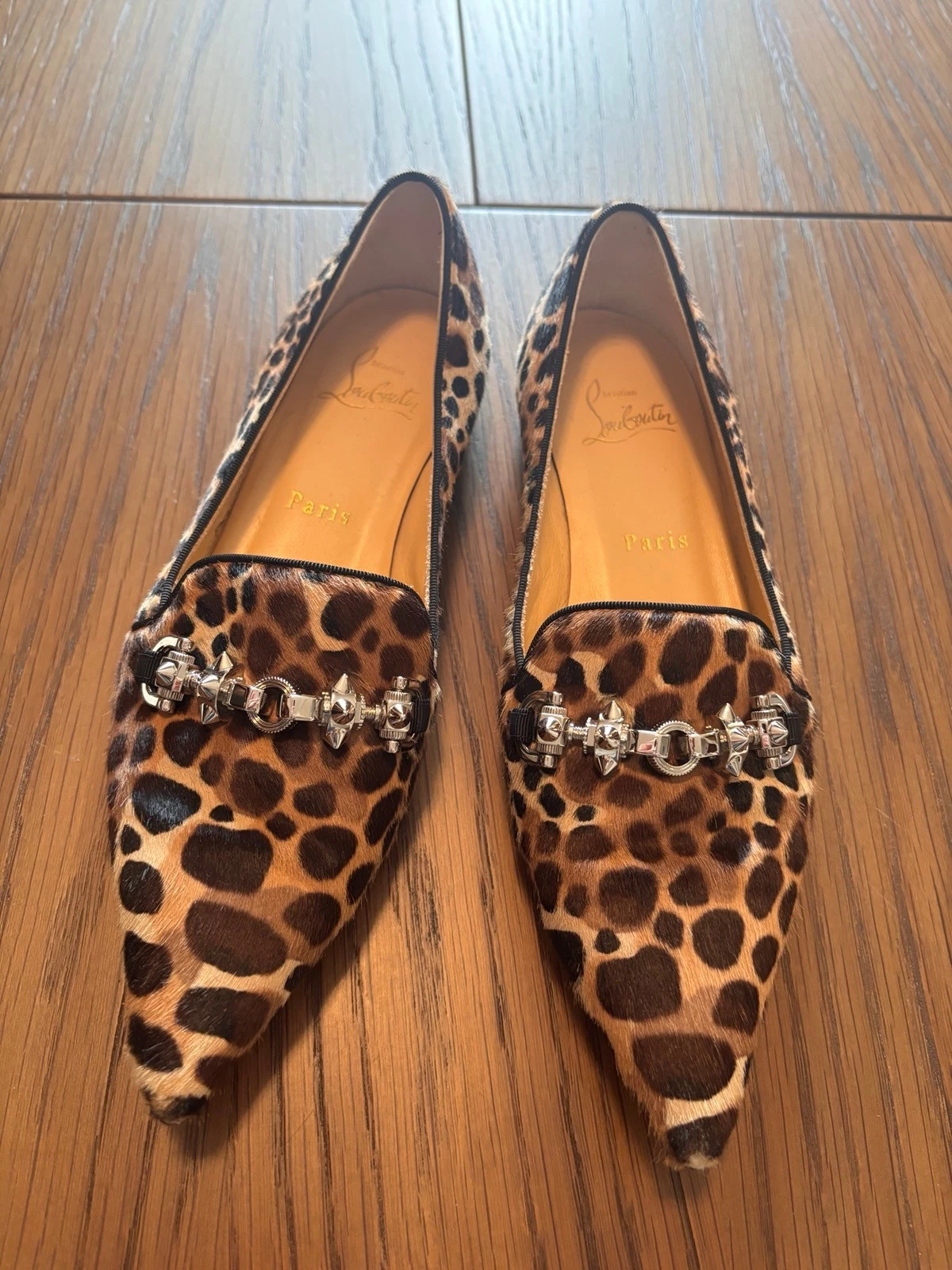 Christian Louboutin — RARE- Christian Louboutin Kashasha Spikes 37 EU, in Excellent condition!