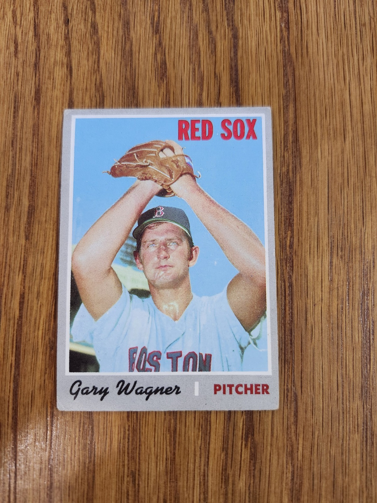 1970 Topps Gary Wagner #627 Boston Red Sox Baseball Card MLB