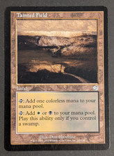 MTG Card - 1x Tainted Field - Torment - NM - Vintage - Magic The Gathering #140