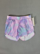 All in Motion Girls Running Shorts lightweight, quick-dry, built-in Brief Medium