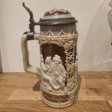 Jug Villeroy & Boch Mettlach 1886 Beer Stein Antique and Very Collectable German