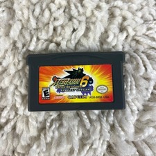 Game Boy Advance Mega Man Battle Network 6 Cybeast Gregar Nintendo GBA Authentic