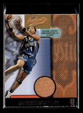 2002 Fleer Authentix WNBA Ripped Chamique Holdsclaw Game Used U9088