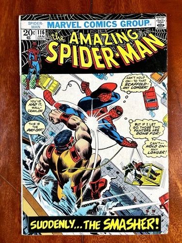 The Amazing Spider-Man #116 JAN 1973 Vintage Marvel Comics - VG+ / VG++