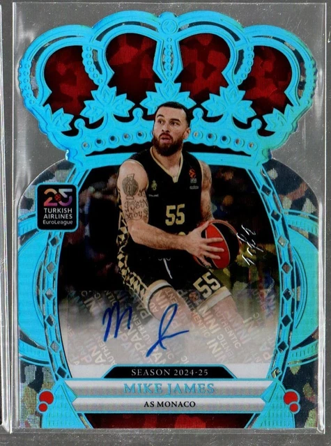 Mike James 2024-25 Crown Royale Euroleague Auto 1/1