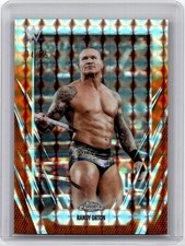 2026 Topps Chrome WWE #72 Randy Orton Orange Refractor #/25