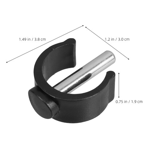 4Pcs Adjustable Latch Clamp for Walking Canes and Crutches Tubes - Picture 4 of 12