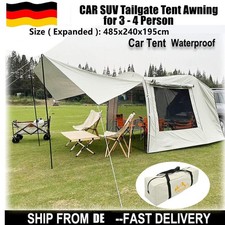 Kofferraum Zelt Auto Heckklappe Zelt Markise Zelt für SUV Vans Outdoor Camping