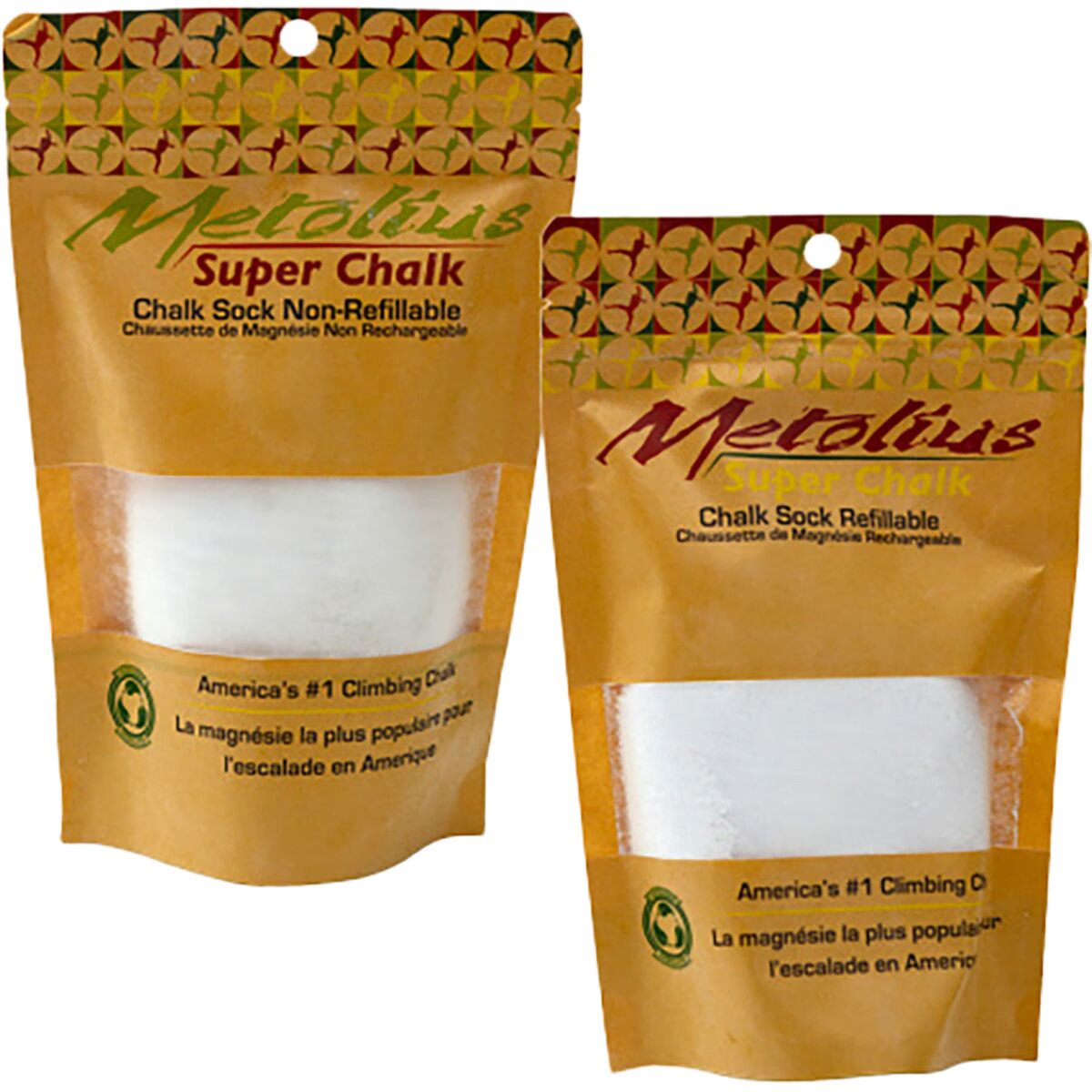 Metolius Super Chalk Sock One Color, Refillable