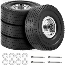 4.103.50-4 Polyurethane Solid Wheel Heavy Duty Tires for Garden Wagon Cart