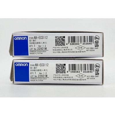 NX-ECS112 New Omron NXECS112 PLC Input Unit Module