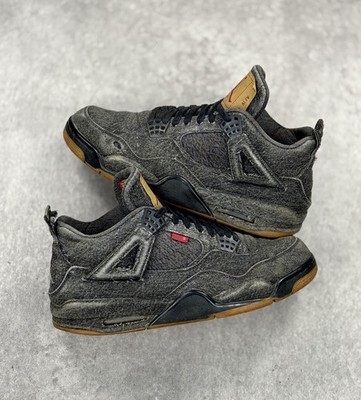Jordan 4 Levi s Black Denim EU 45,5 / US 11.5