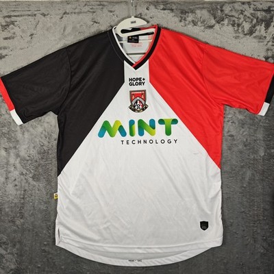 Stourbridge 2024/2025 Third 3rd Fußball Trikot Hope + Glory XXL 2XL
