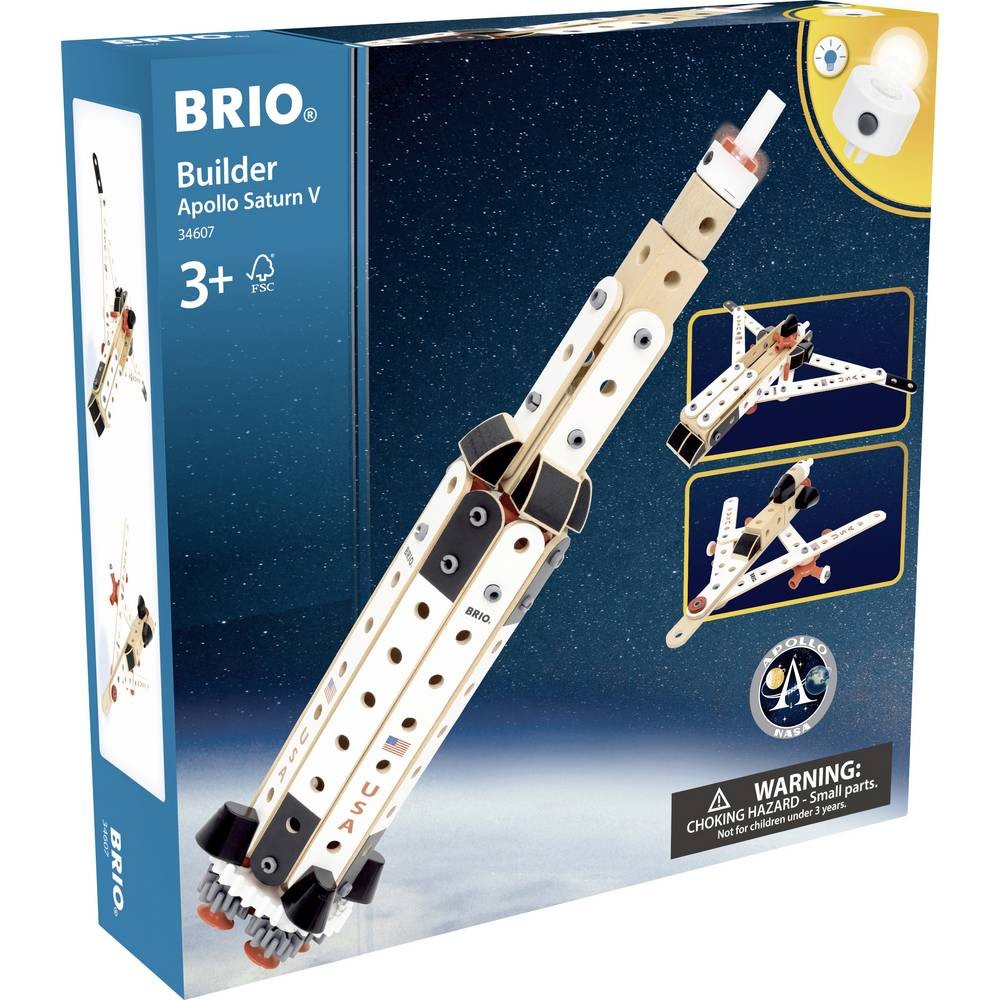 Brio Apollo Saturn V Kit pezzi per costruzioni Constructor Numero parti: 91