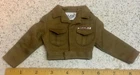 1964 Hasbro Gi Joe 12" Figure Army Soldier MP Military Police Jacket Unused NM