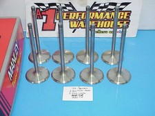 8 Manley 1132 Titanium Intake Valves 5.540-2.200 Square Groove Brodix 18 Sb