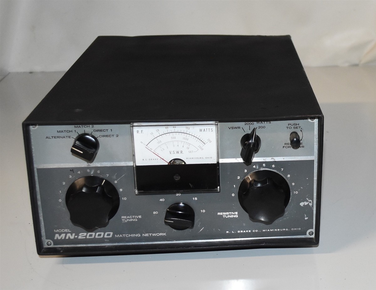 Drake MN-2000 Matching Network Antenna Tuner for sale online