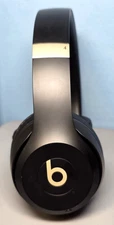 Beats Solo 4 Bluetooth Wireless On-Ear Headphones Black and Gold -Read Ad