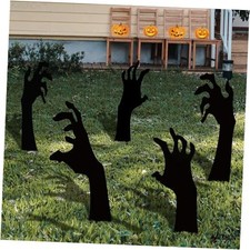 , Scary Hand Yard Signs with Stakes   Large, 16inch  Halloween Yard Signs for