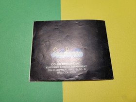 Raid 2020 Nintendo NES Instruction Manual Booklet ONLY