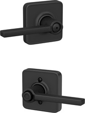 Schlage F40 LAT 622 LFL Latitude Door Lever Laflin Trim, Bed  Bath Privacy Lock