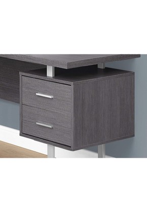 Monarch Specialties Computer 70''L Desk Left or Right Facing - Grey